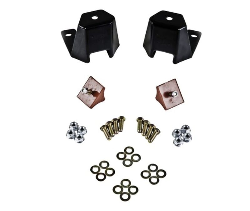 Belltech — HANGER KIT | 2 INCH DROP (REAR HANGER) - 6408
2" Drop Leaf Spring Hanger Kit (Rear Hanger)