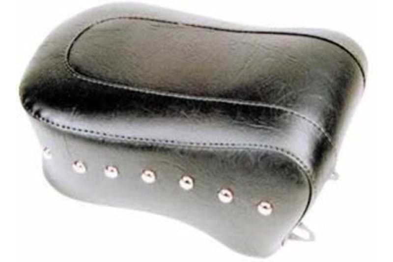 Mustang Motorcycle — Mustang 91-05 Harley Dyna Standard Touring Passenger Seat w/Studs - Black