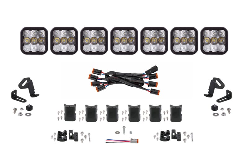 Diode Dynamics — Pod light featuring advanced TIR optics for high efficiency and focus.