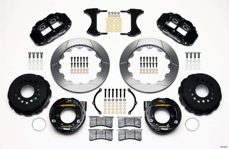 Wilwood — KIT,REAR,MUSTANG,05-UP,2.66 OFFSET FNSL4R,13.00 ROTOR