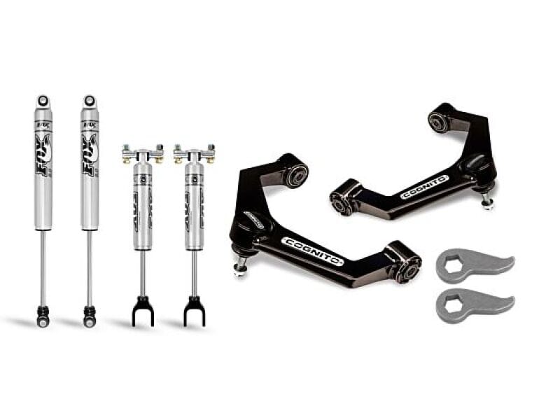 Cognito — 3" Performance Leveling Kit w/ Fox PS 2.0 IFP 2020 GM 2500HD/3500HD Trucks