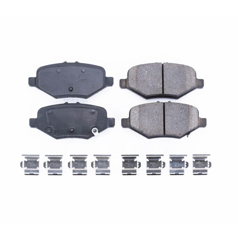 PowerStop — PowerStop - Z17 Low-Dust Ceramic Brake Pads with Hardware