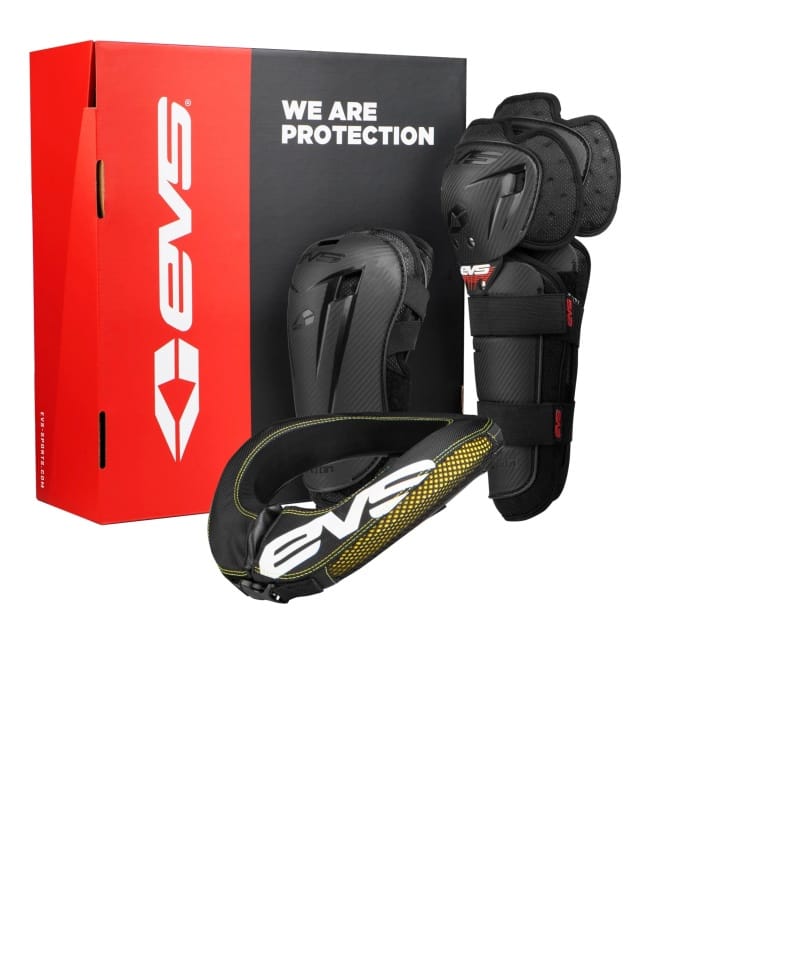 EVS — EVS Slam Combo(Option Knee/ Option Elbow/ R2 Collar) Black - Mini