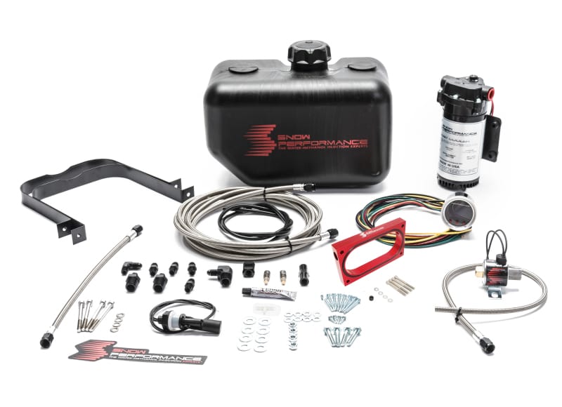 Snow Performance — Snow Performance 05-10 Mustang Stg 2 Boost Cooler Water Injection Kit (SS Braided Line & 4AN)
Water/Meth Inject Kt