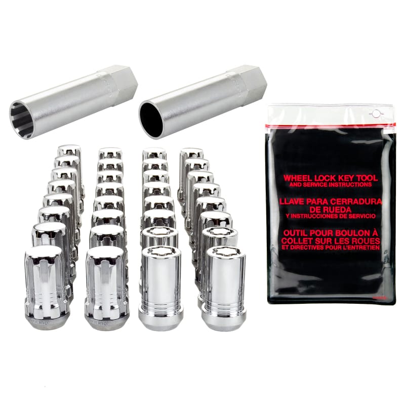 McGard — Tuner Style Cone Seat Wheel Installation Kit-Chrome