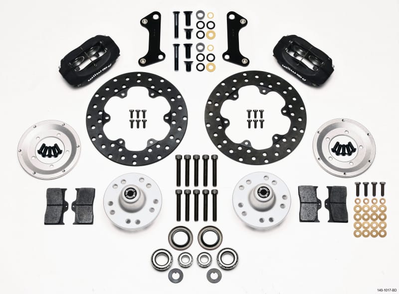 Wilwood — KIT,DRAG,FRONT,CAMARO,67-72,MD,DRUM SPINDLE,DRILLED,ANO