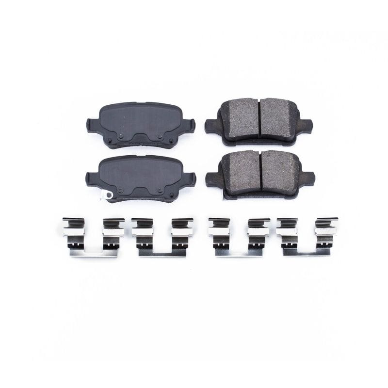 PowerStop — PowerStop - Z17 Low-Dust Ceramic Brake Pads with Hardware