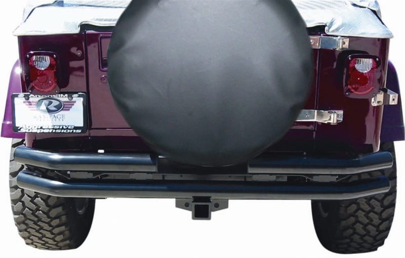 Rampage — Double Tube Rear Bumper with Receiver
Rear Double Tube Bumper
