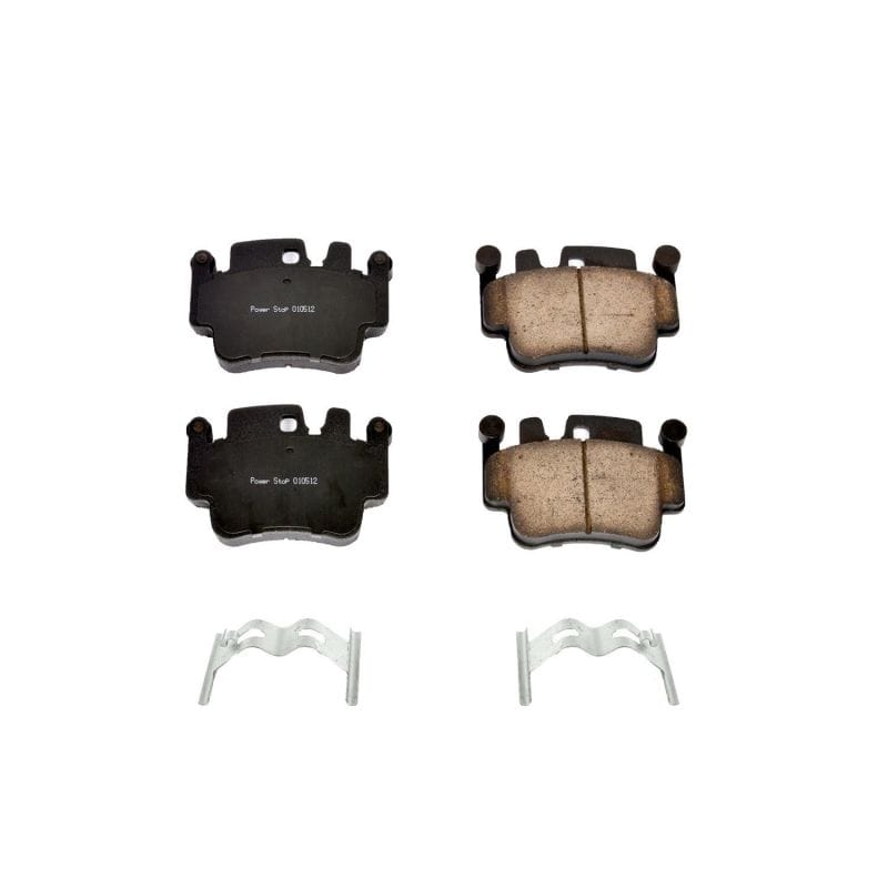 PowerStop — PowerStop - Z17 Low-Dust Ceramic Brake Pads with Hardware