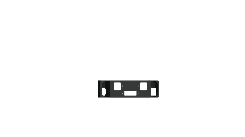 Road Armor — Road Armor 18-20 Ford F-150 Vaquero Front Winch Plate - Tex Blk