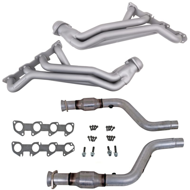 BBK — Long Tube Exhaust Header w/Catted Mid X Pipe