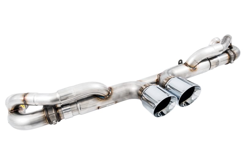 AWE Tuning — AWE SwitchPath™ Exhaust for Porsche 991.1 / 991.2 GT3 / RS - Chrome Tips
