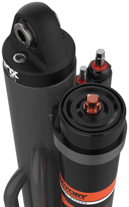 FOX — FACTORY RACE 3.0 X 14 EXTERNAL BYPASS (3 TUBE) PIGGYBACK SHOCK (LEFT)