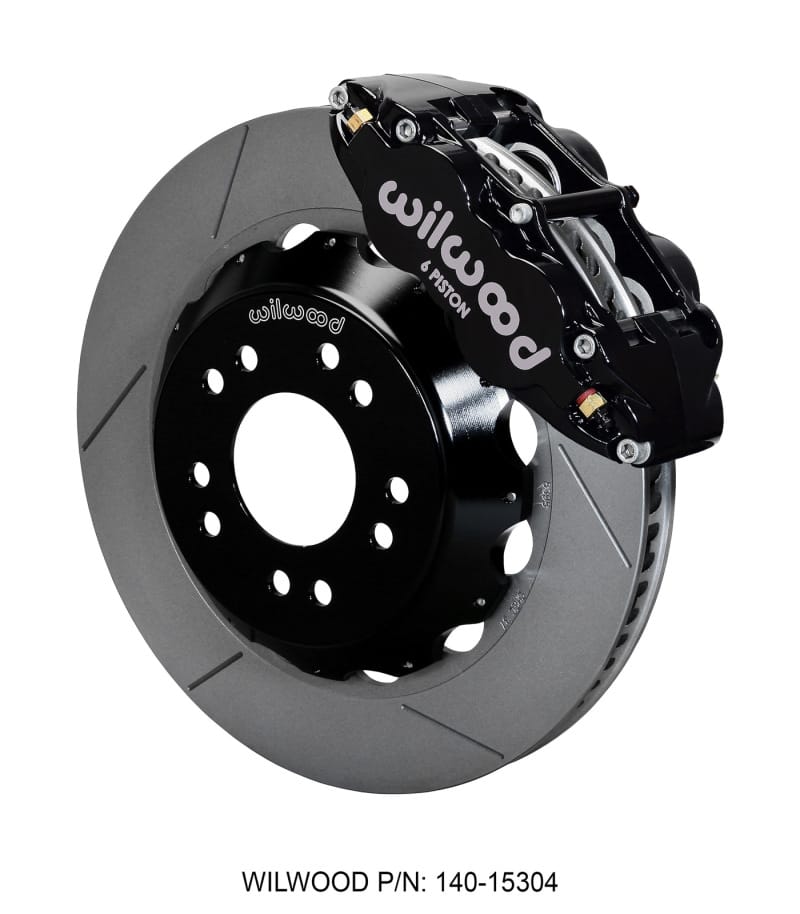 Wilwood — KIT,FRONT,WWE C10 ALUM PRO SPINDLE FNSL6R,14.00 ROTOR