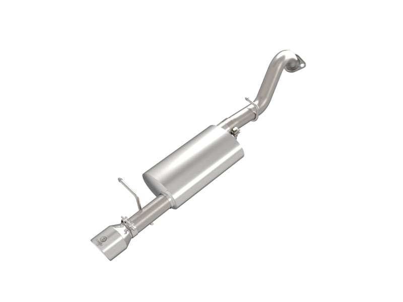 aFe — Takeda 2-1/2 IN 304 Stainless Steel Axle-Back Exhaust System w/ Polished Tip