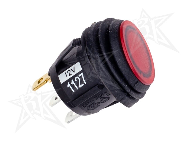 Rigid Industries — RIGID 2 Position (On/Off) Rocker Switch; Red; Single
2 Position (On/Off) Rocker Switch, Red, Single