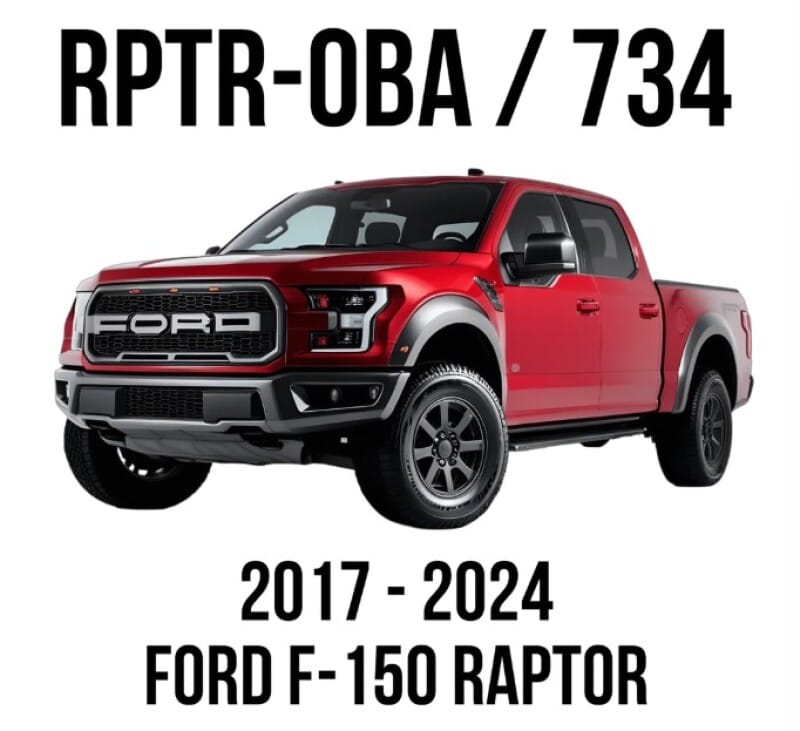 Kleinn Air Horns — 2017-2025 RAPTOR DIRECT BOLT-ON MODEL 73O TRIPLE TRAIN HORNS WITH ONBOARD AIR