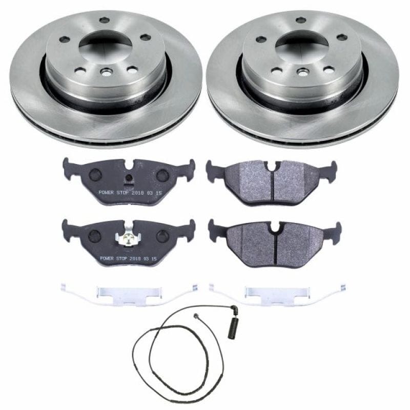 PowerStop — Track Day High-Performance Brake Pad and Rotor Kit