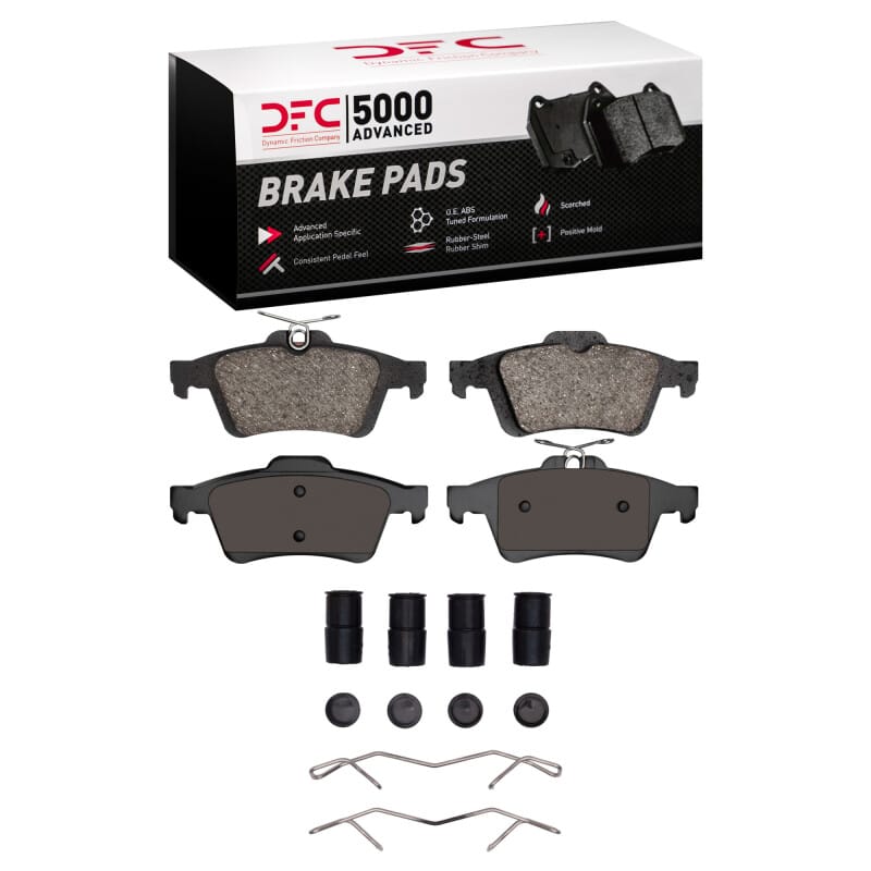DFC — DFC 5000 Advanced Pads - Low-Metallic and Hardware Kit