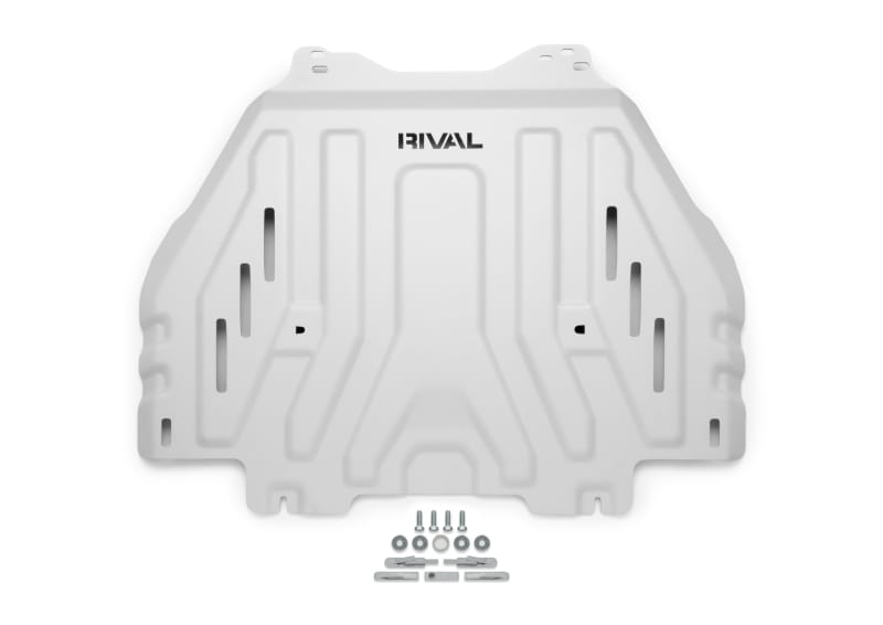 Rival 4x4 — Aluminum Transmission Catalytic Converter Skid Plate