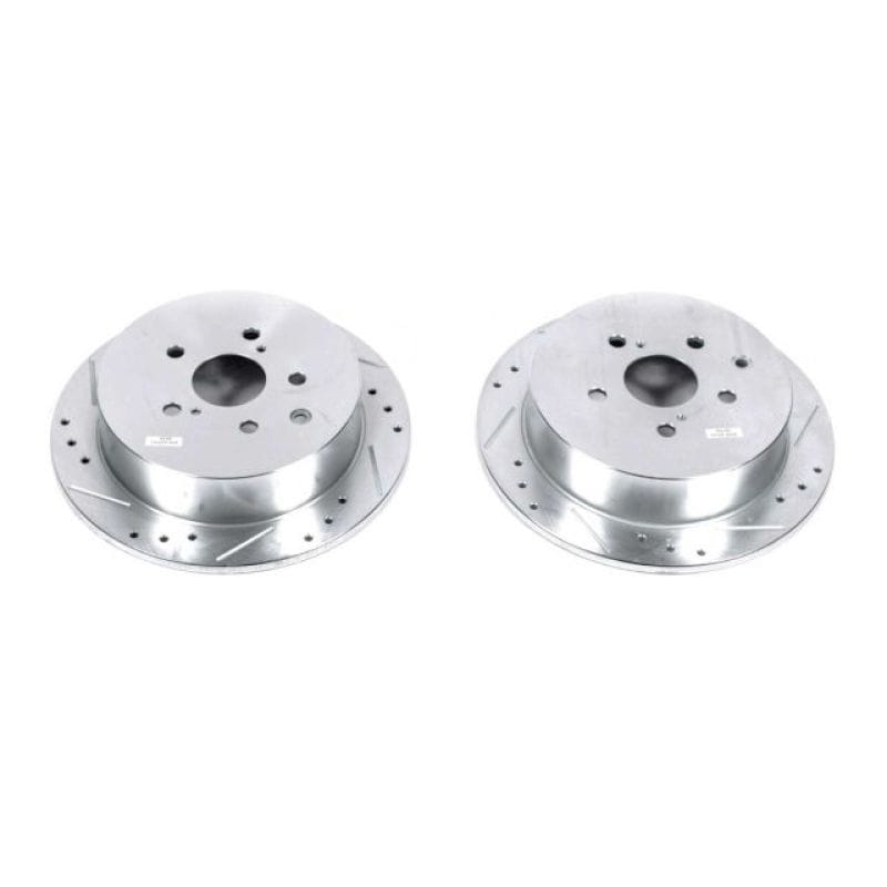 PowerStop — PowerStop Evolution Performance Drilled, Slotted & Plated Brake Rotor Pair