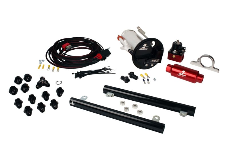 Aeromotive — 07-12 Shelby GT500 Stealth A1000 Racing Fuel System with 5.4L CJ Fuel Rails