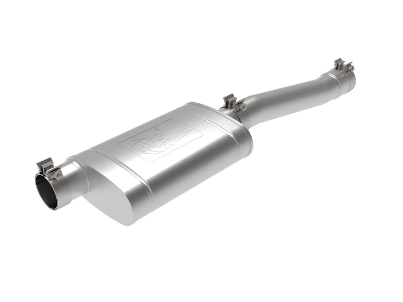 aFe — Apollo GT Series 409 Stainless Steel Muffler Upgrade Pipe