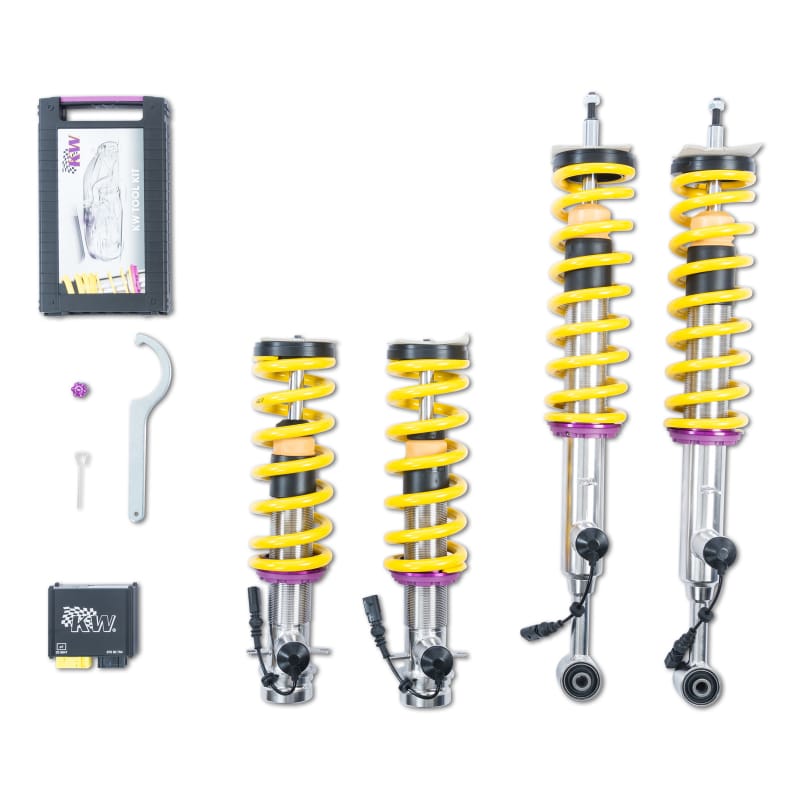 KW — Height Adjustable Coilovers with standalone ECU for Electronic Damper Control
KW DDC ECU COILOVER KIT - 39087001