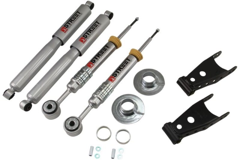 Belltech — Front And Rear Complete Kit W/ Street Performance Shocks
LOWERING KIT W/ STREET PERFORMANCE SHOCKS - 970SP