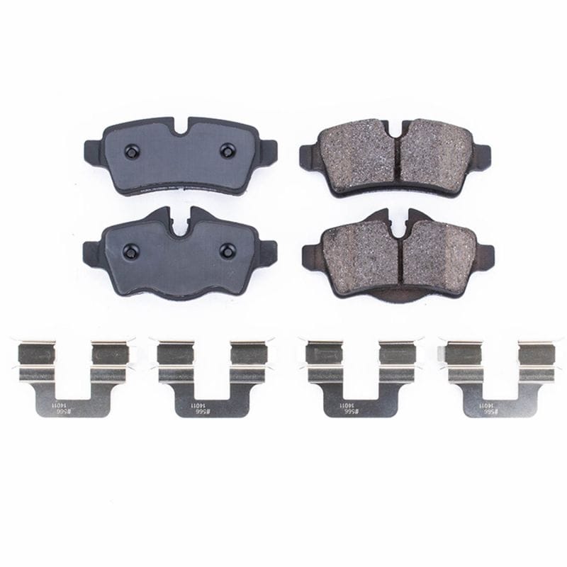 PowerStop — PowerStop - Z17 Low-Dust Ceramic Brake Pads with Hardware