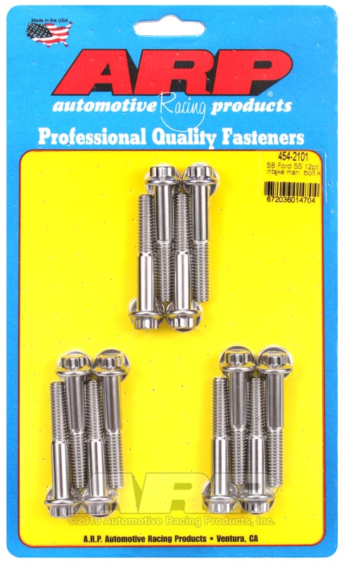 ARP — ARP SB Ford SS 12pt Intake Manifold Bolt Kit
