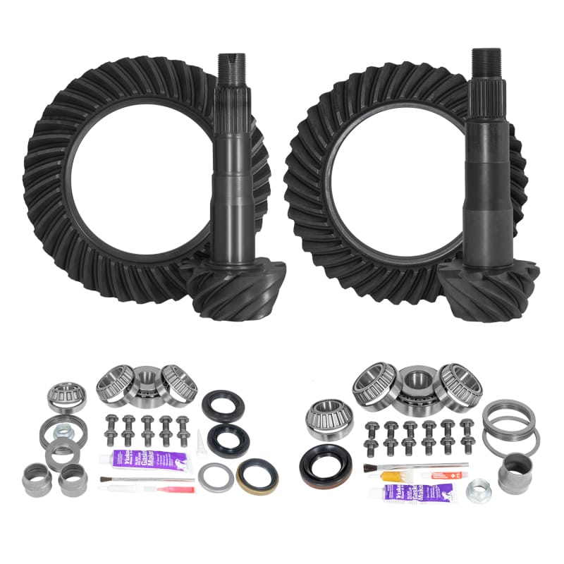 Yukon Gear & Axle — Ring & Pinion Gear Kit Package Front & Rear with Install Kits - Toyota 8.2/8"IFS
Ring/Pinion Gear Kit Package Front/Rear with Install Kits-Toyota 8.2/8in.IFS