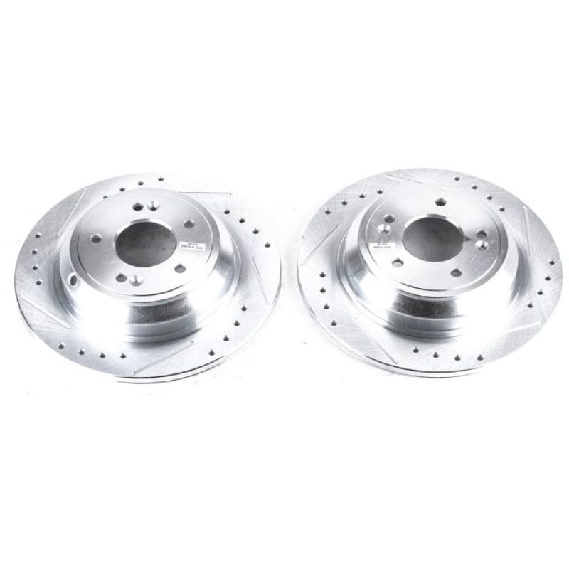 PowerStop — PowerStop Evolution Performance Drilled, Slotted & Plated Brake Rotor Pair