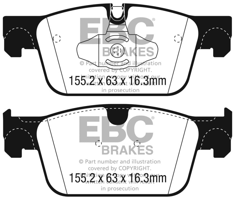 EBC — Ultimax OEM Replacement Brake Pads