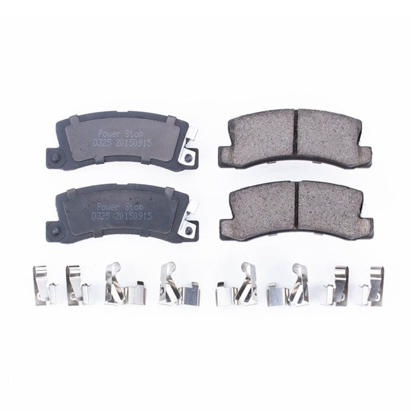 PowerStop — PowerStop - Z17 Low-Dust Ceramic Brake Pads with Hardware