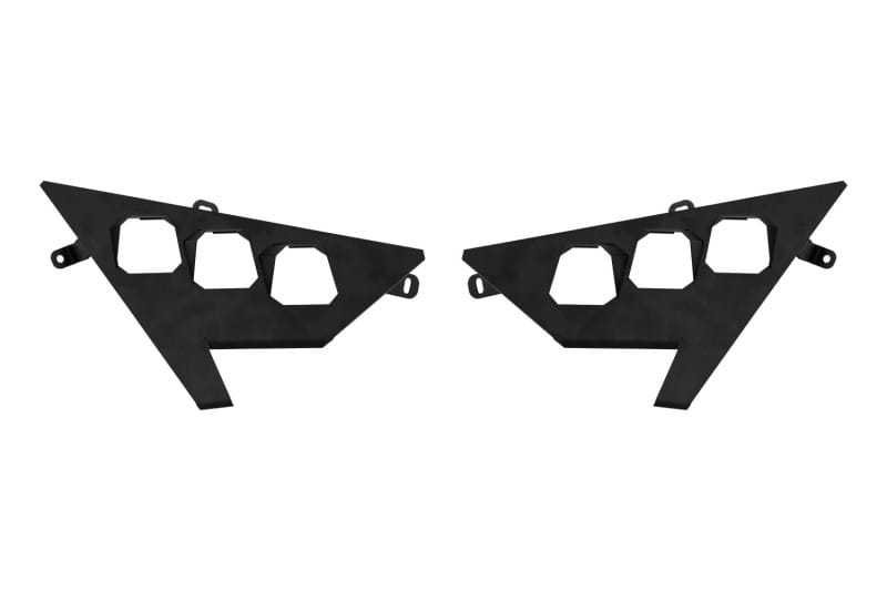 Diode Dynamics — Diode Dynamics 20-Present Polaris RZR C1 Headlight Mounting Bracket Kit (Pair)