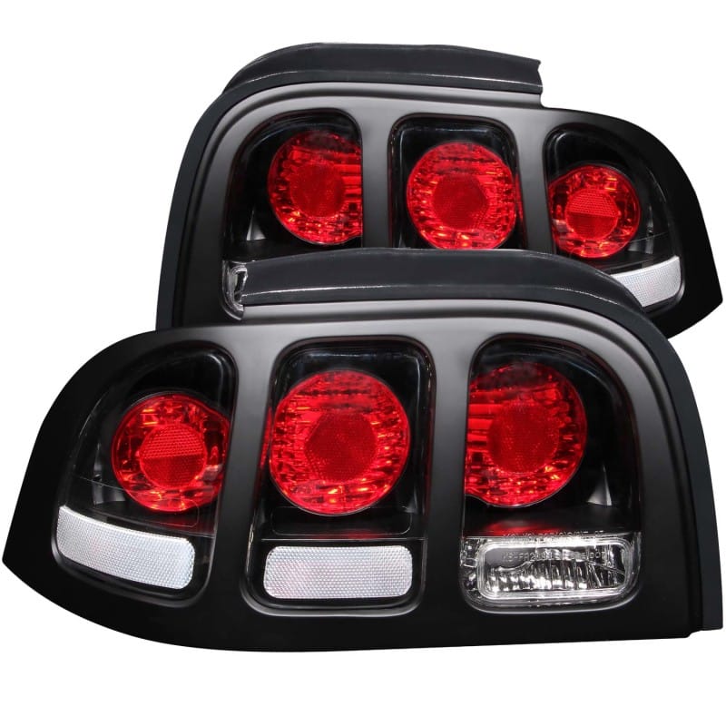 ANZO — ANZO 1994-1998 Ford Mustang Taillights Black
TailLightSet