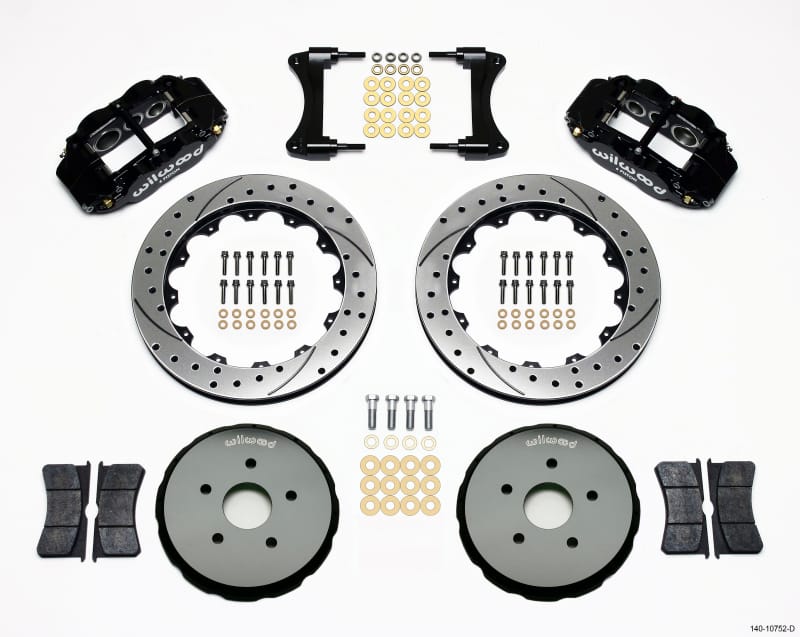 Wilwood — KIT,FRONT,MATRIX 2009,FNSL6R,12.88x1.10 ROTOR,DRILLED