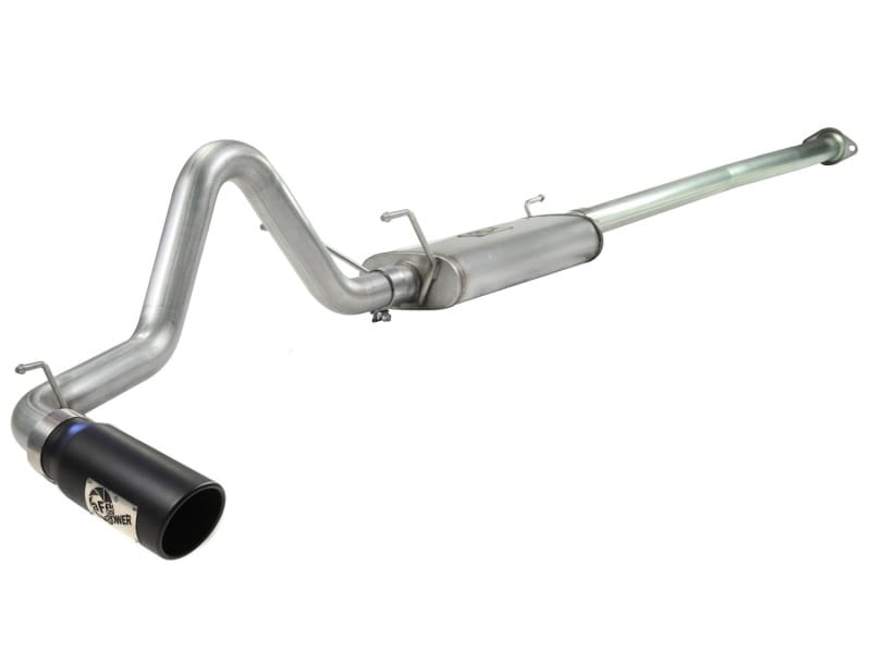 aFe — MACH Force-Xp 2-1/2 IN 409 Stainless Steel Cat-Back Exhaust System w/Black Tip