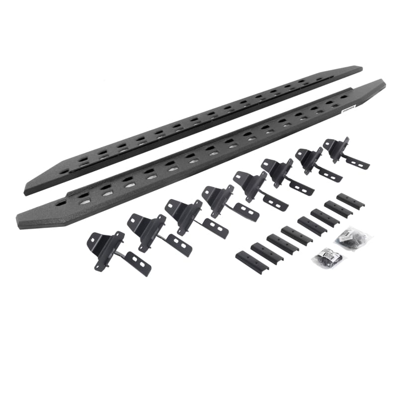 Go Rhino — RB20 Slim Line Running Boards with Mounting Bracket Kit