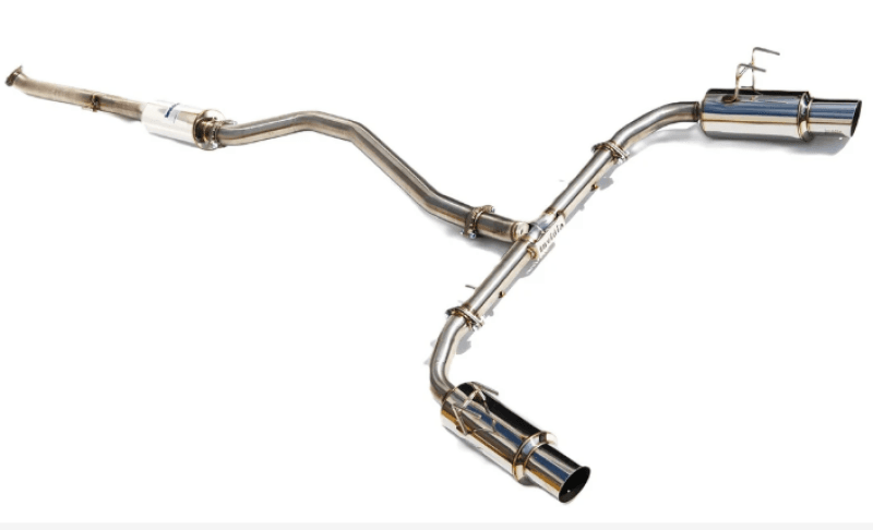 Invidia — Invidia 2022+ Honda Civic Si (1.5T) 70mm N1 Cat Back Exhaust - SS Tips
