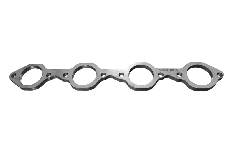 Kooks Headers — SBF Header Flange 3in. Inline Bolt Pattern-3/8in. Thick Stainless. Ports for 1-7
SBF Header Flange 3" Inline Bolt Pattern- 3/8" Thick Stainless. Ports for 1-7/8"