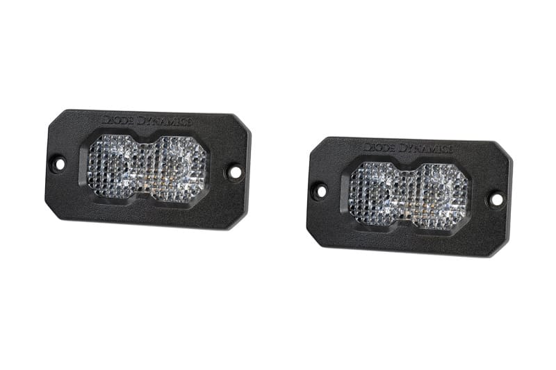 Diode Dynamics — Diode Dynamics C2 2.0 Sport White Flood Flush RBL (Pair)