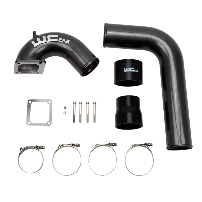 Wehrli — Wehrli 03-07 Cummins 5.9L D/S 3.5in. Intake Horn IC Pipe - Bengal Red
Int Horn IC Pipe BR