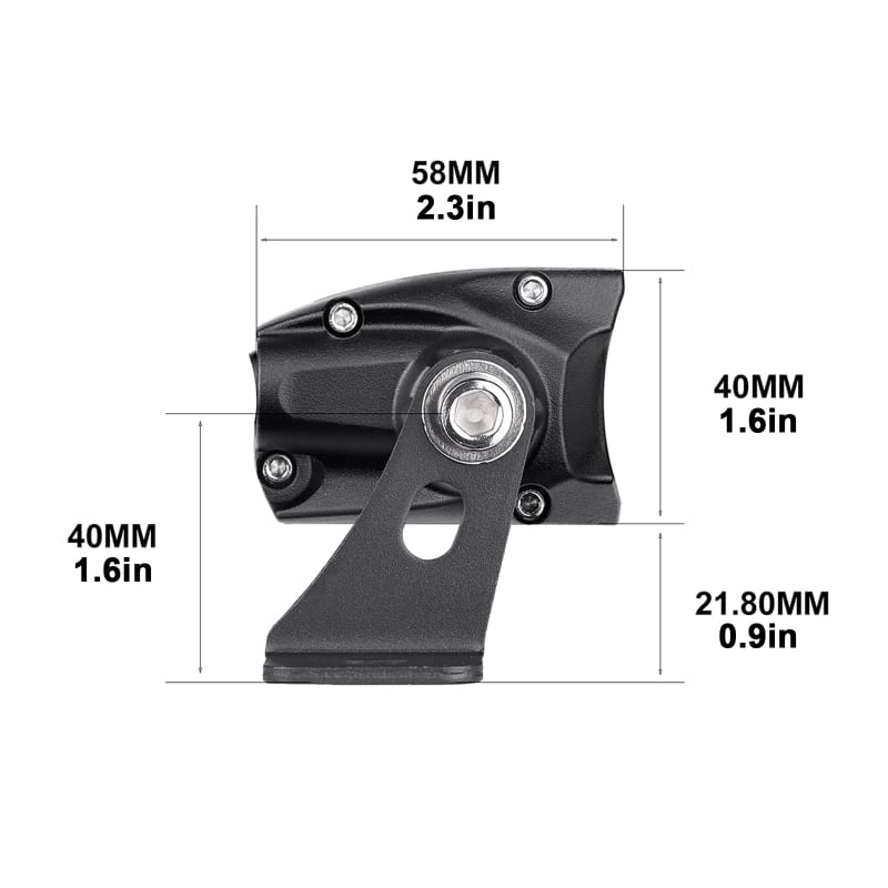 XKGLOW — XK Glow Razor Light Bar Fog + Strobe No Wire & Switch 10in
