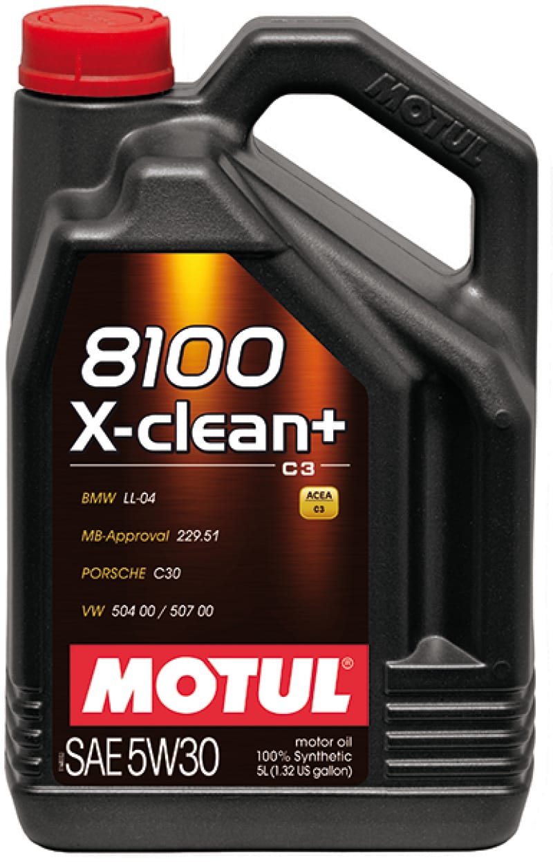 Motul — 8100 X-CLEAN + 5W30 4X5L