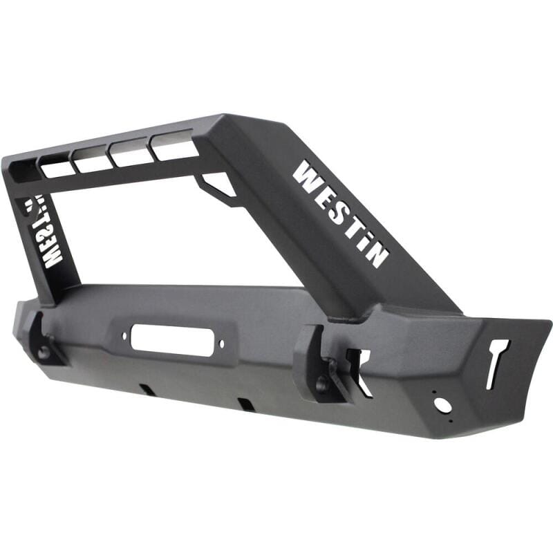Westin — WJ2 Stubby Front Bumper w/LED Light Bar Mount