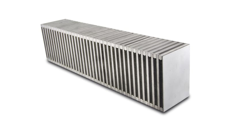 Vibrant — Vertical Flow Intercooler Core, 24" Wide x 6" High x 4.5" Thick
Vertical Flow Intercooler Core
