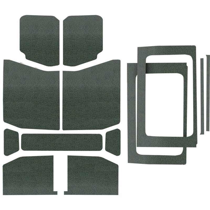DEI — Headliner Kit Jeep Wrangler JL 2018-2025 4 Door Gray
Sound Deadening Headliner And Window Kit