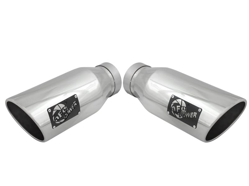 aFe — MACH Force-Xp 304 Stainless Steel Clamp-on Exhaust Tip Polished